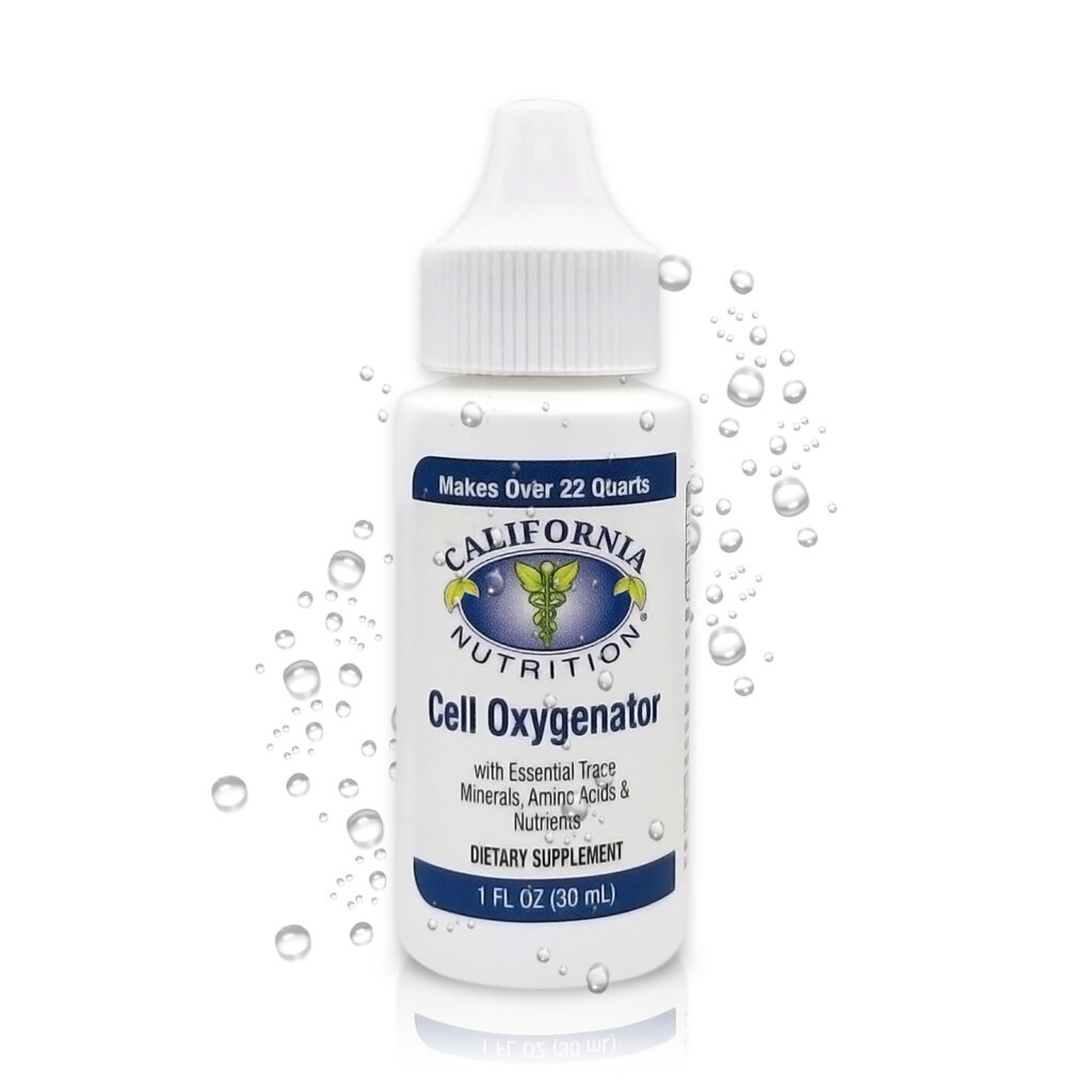 California Nutritionals Cell Oxygenator dietary supplement, 1 fl oz (30 mL) bottle